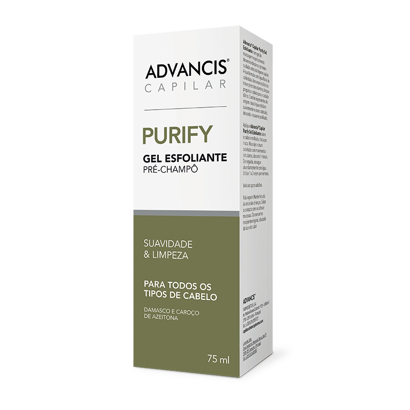 Advancis Capilar Purify Gel Esfoliante 75ml - Farmácia Garcia