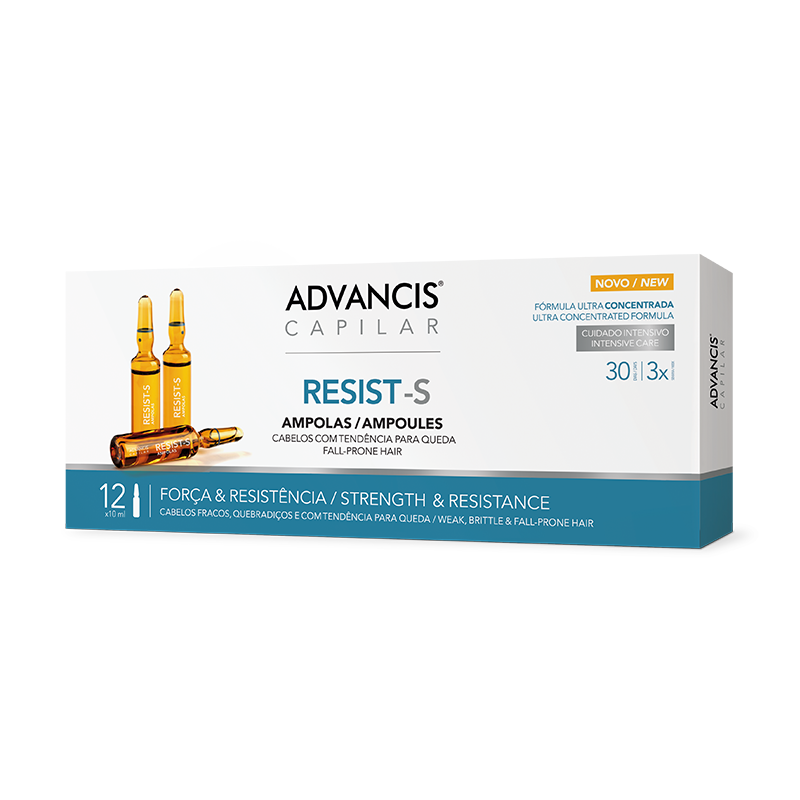 Advancis Capilar Resist-S Âmpolas 10ml x12 - Farmácia Garcia