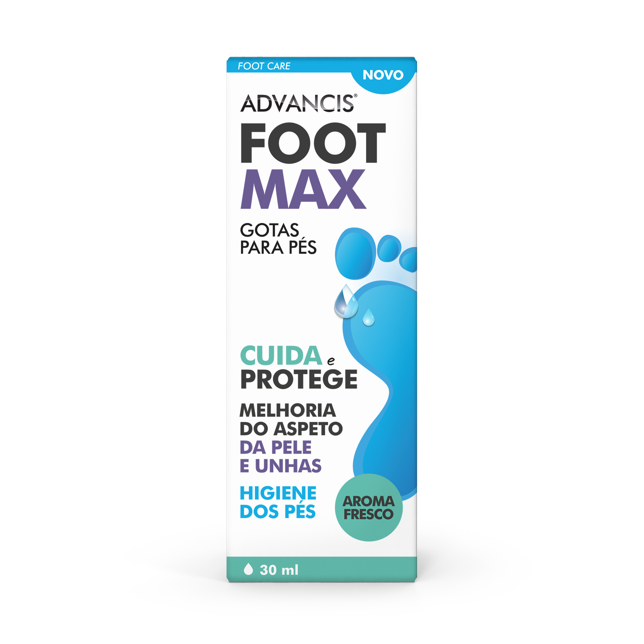 Advancis Footmax Solução Gotas Pé 30ml - Farmácia Garcia