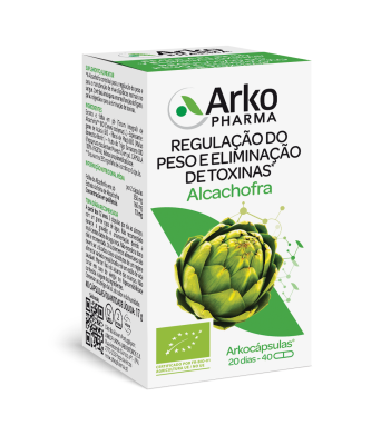 ARKOCÁPSULAS Alcachofra Bio 40 Cápsulas - Farmácia Garcia