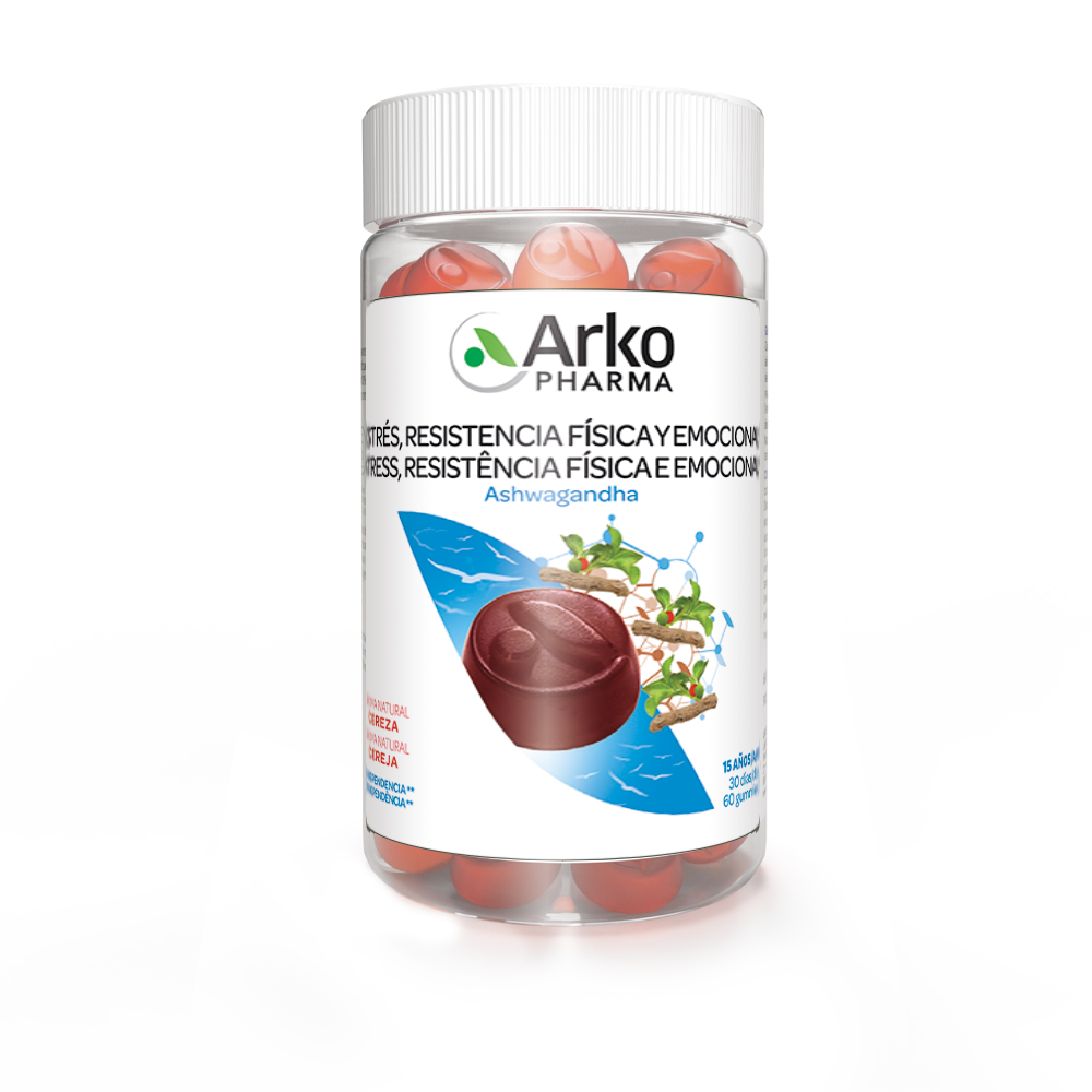 Arkogummies Ashwagandha 60 Gomas - Farmácia Garcia