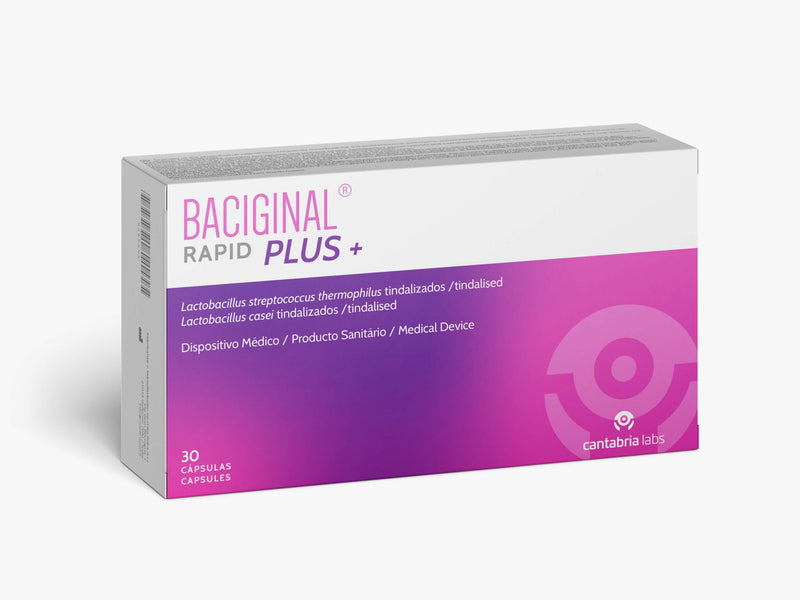 Baciginal Rapid Plus 30 cápsulas - Farmácia Garcia