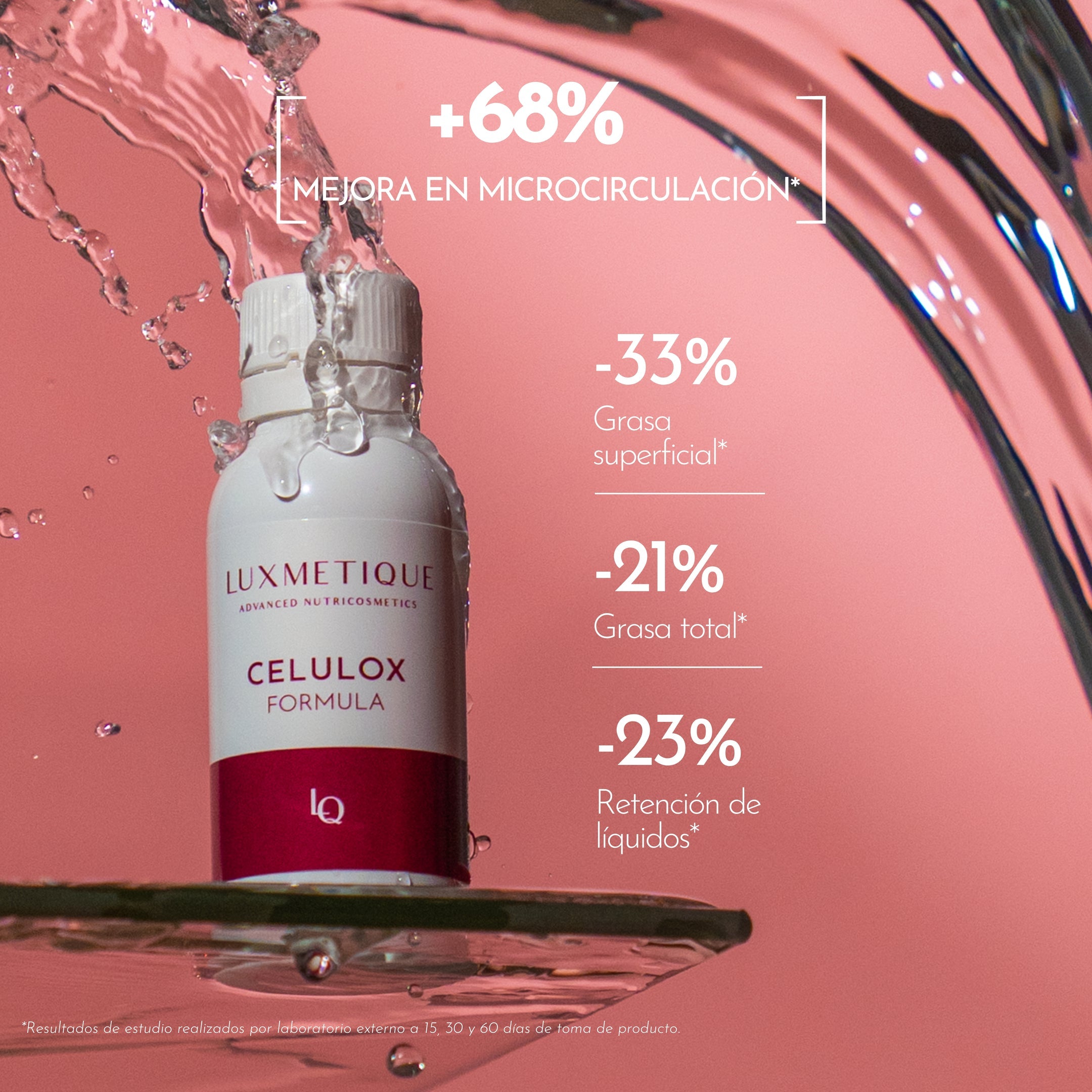 Luxmetique Fórmula Celulox 15 Âmpolas 30ml - Farmácia Garcia