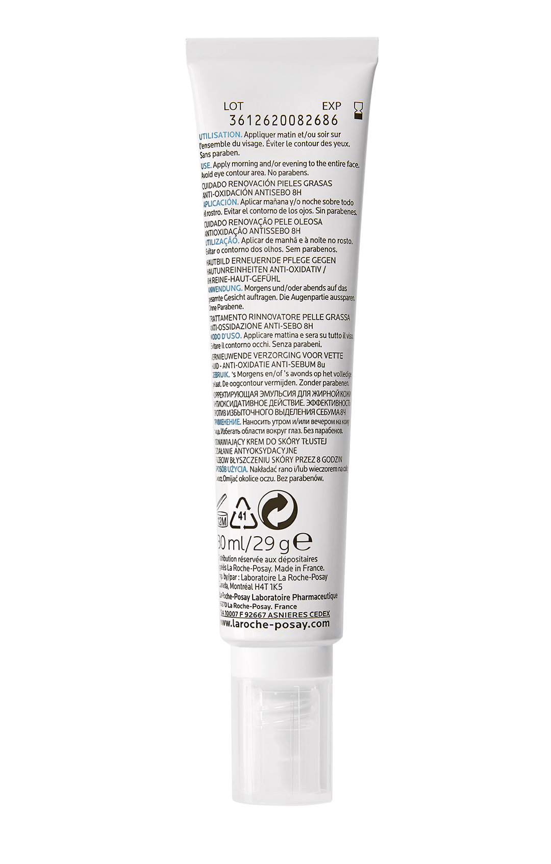 Effaclar K(+) Creme 40ml - Farmácia Garcia