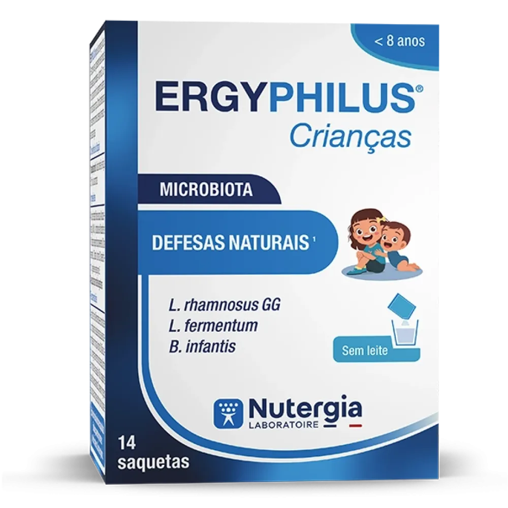 ERGYPHILUS® Crianças 14 Saquetas