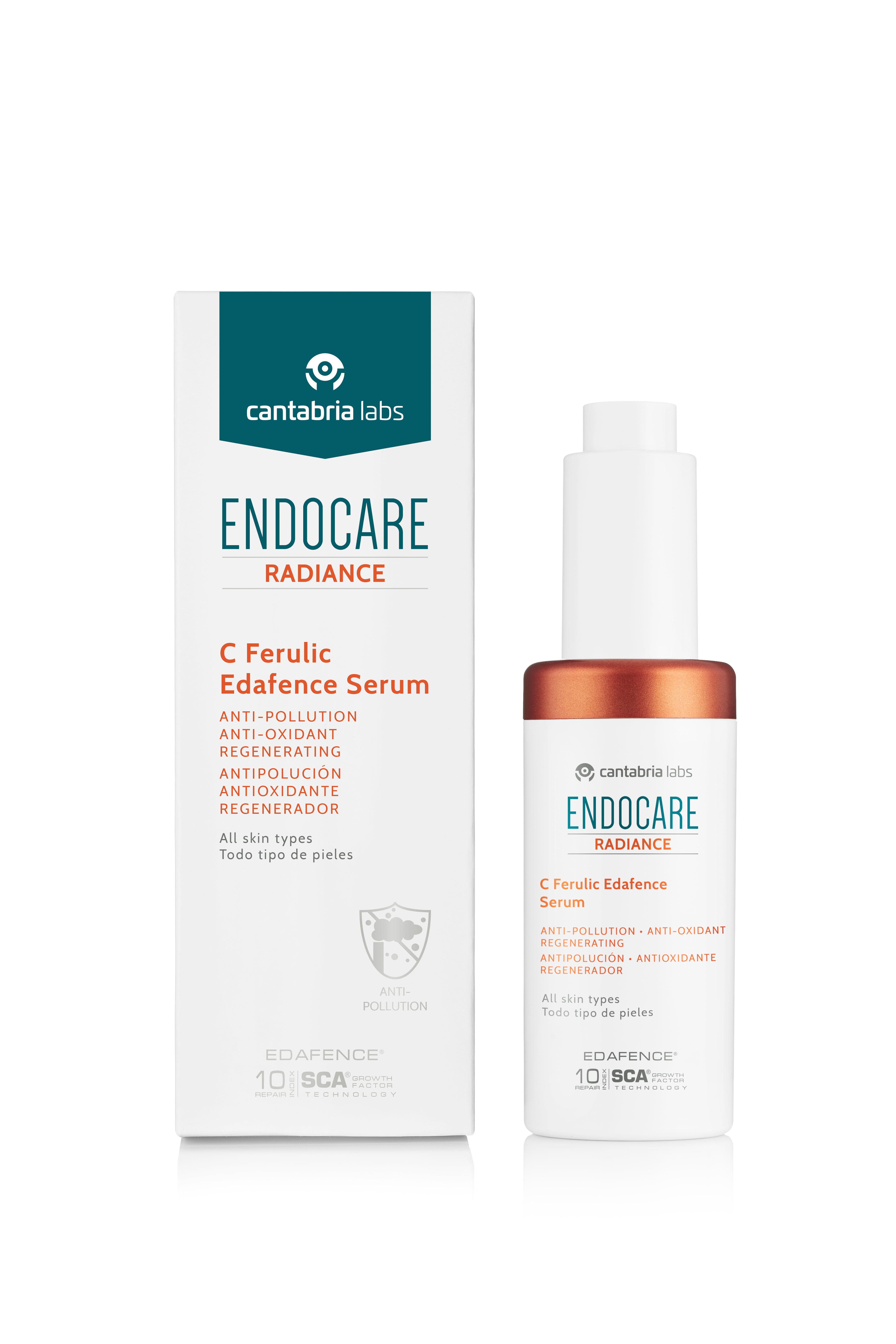 Endocare Radiance Sérum Edafence Regenerador 30ml - Farmácia Garcia