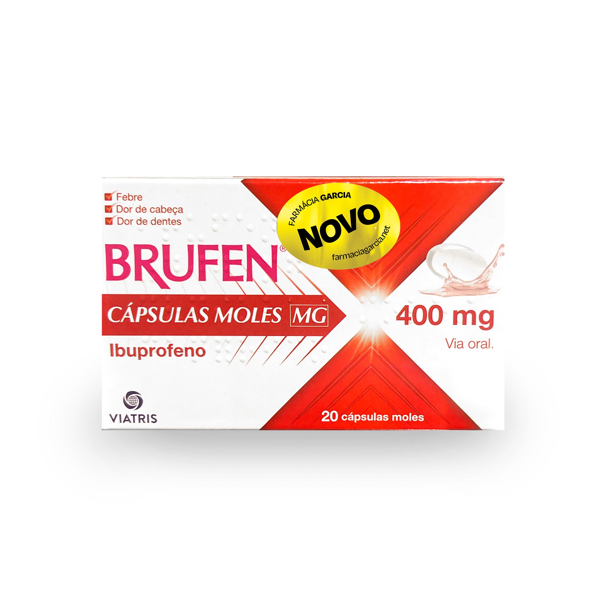 Brufen 400mg 20 Cápsulas Moles
