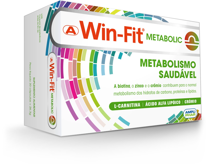 Win-Fit Metabolic 30 Cápsulas - Farmácia Garcia
