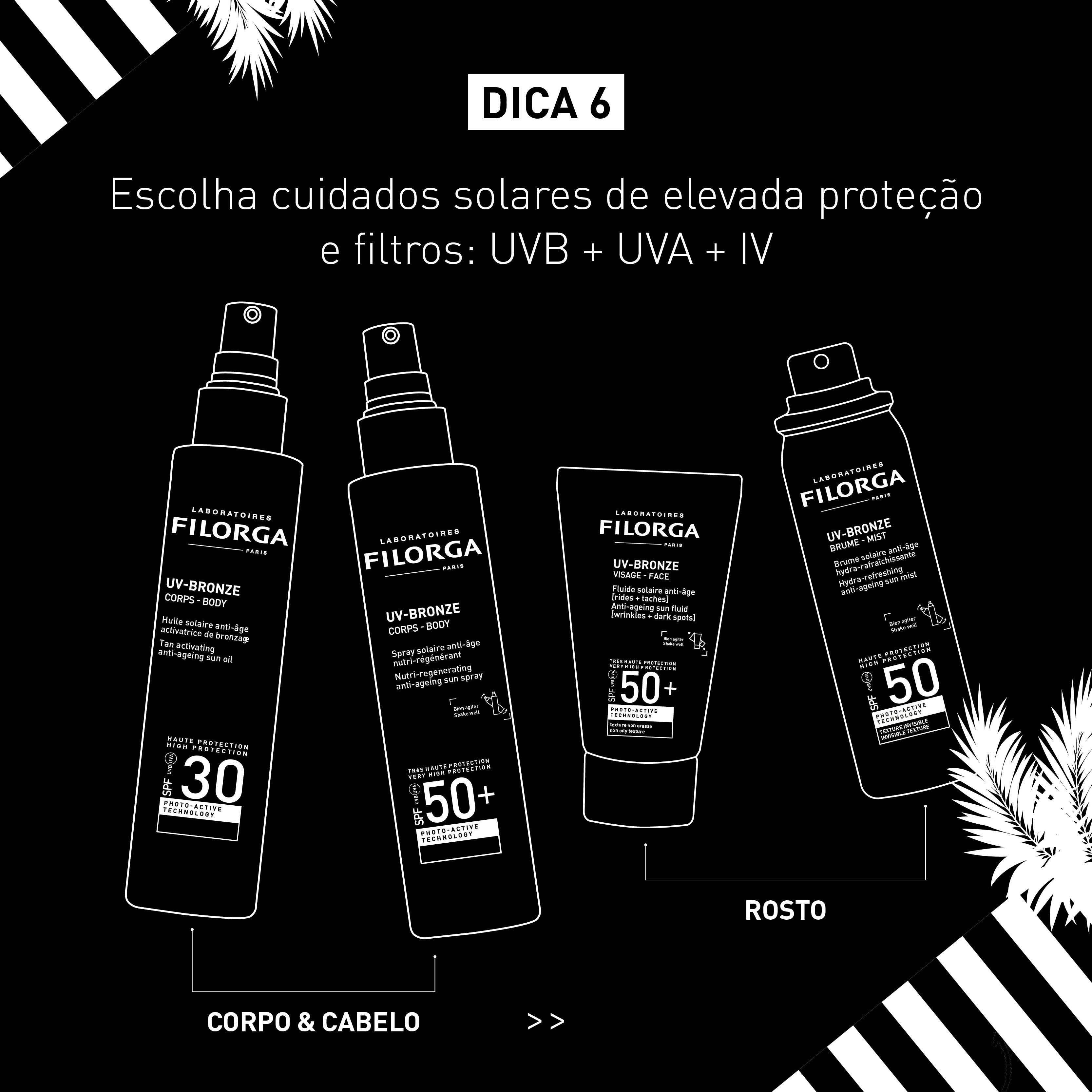 Uv-Bronze Fluído Facial Spf50+ 40ml - Farmácia Garcia