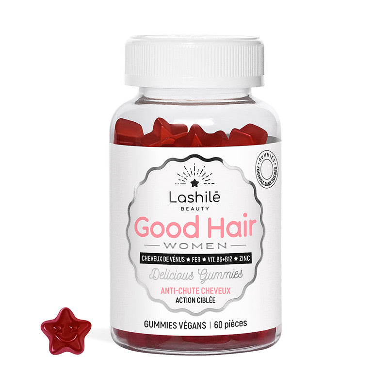 Lashilé Beauty Good Hair Women 60 Gomas - Farmácia Garcia