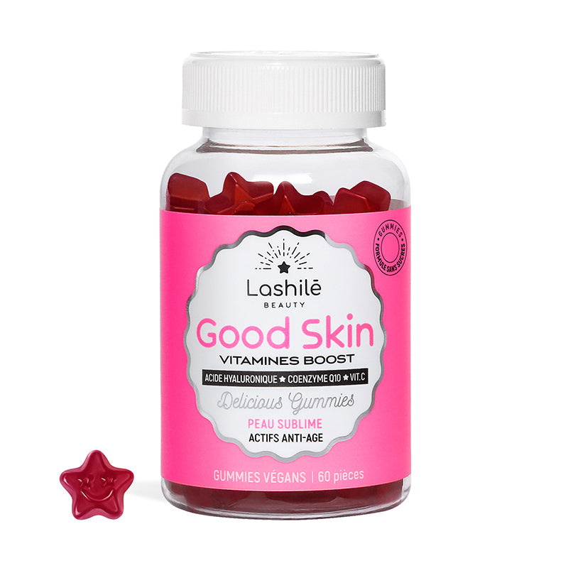 Lashilé Beauty Good Skin 60 Gomas Morango - Farmácia Garcia