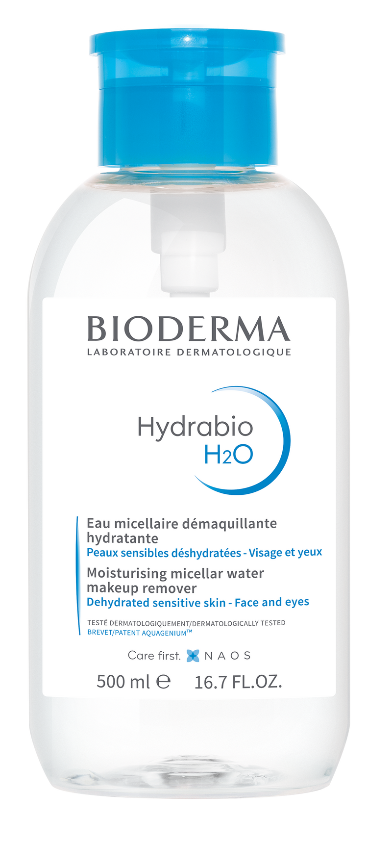 Hydrabio Agua Micelar H2O Pump 500ml - Farmácia Garcia