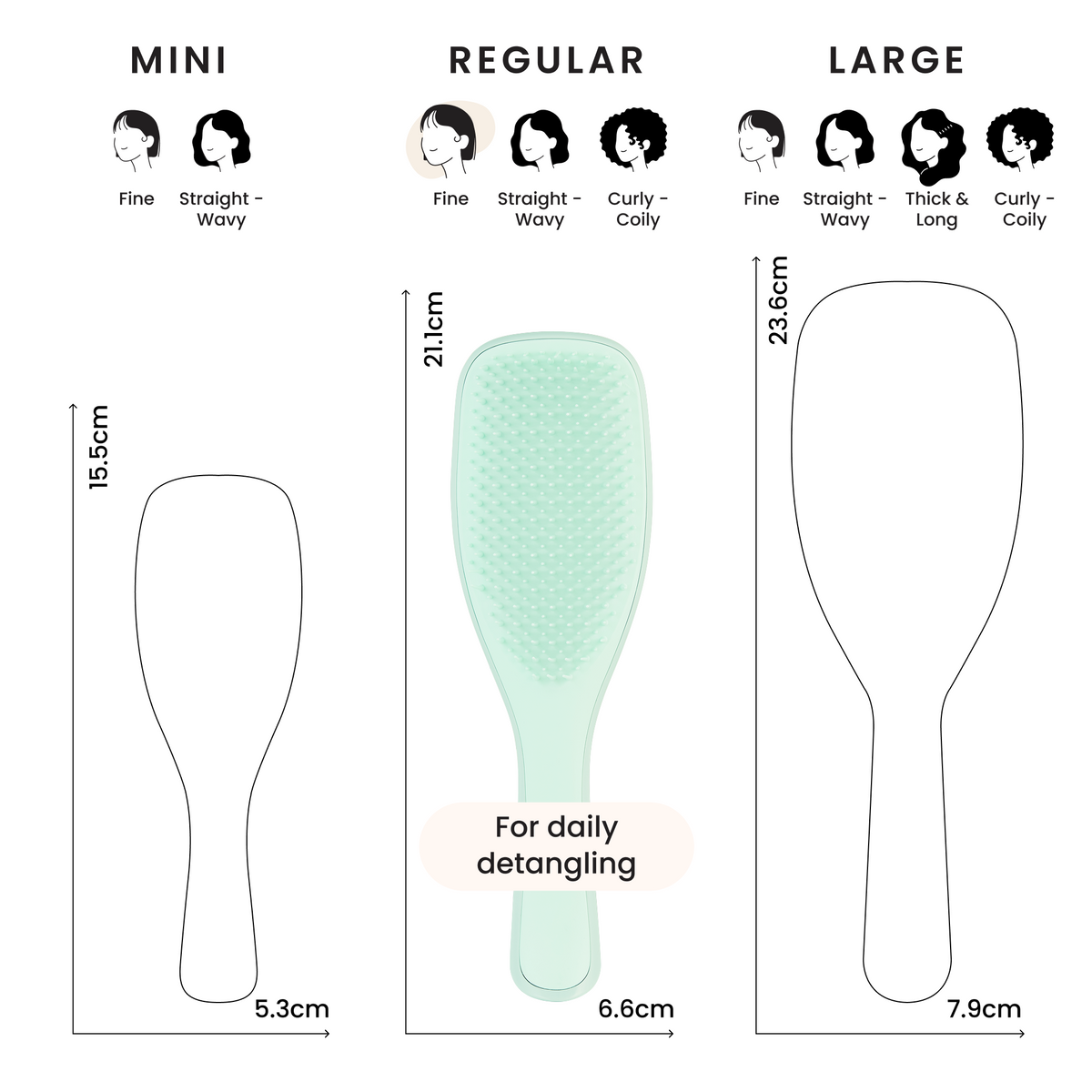 Tangle Teezer Escova Cabelo Wet Fine Fragile Verde