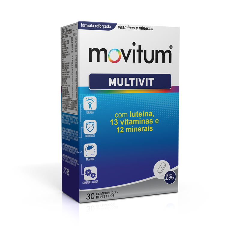 Movitum Multivit 30 Comprimidos - Farmácia Garcia
