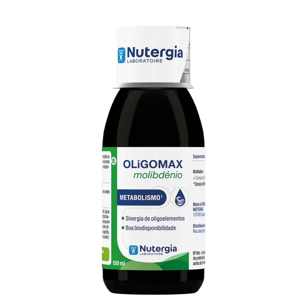 OLiGOMAX® molibdénio 150ml - Farmácia Garcia
