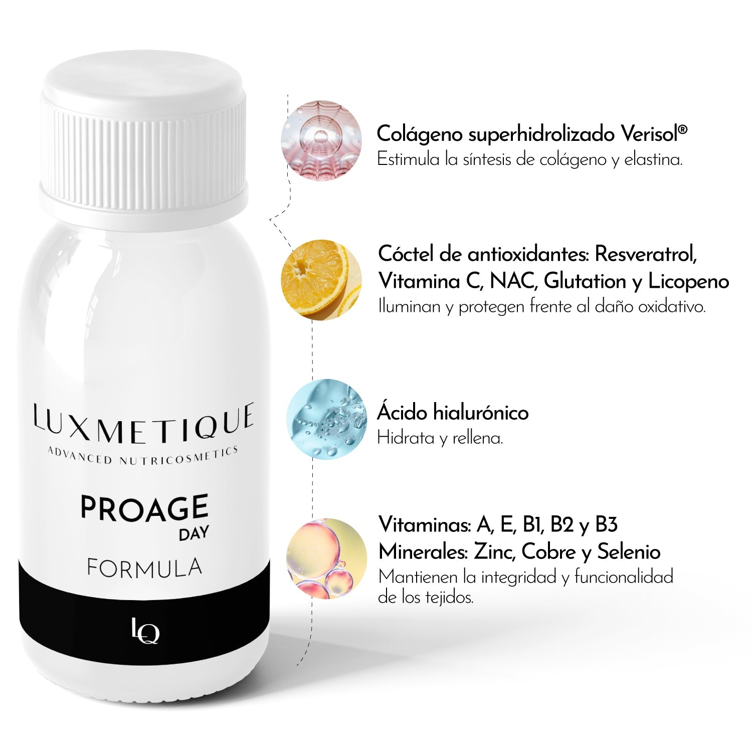Luxmetique Fórmula Proage 30ml 15 Âmpolas - Farmácia Garcia