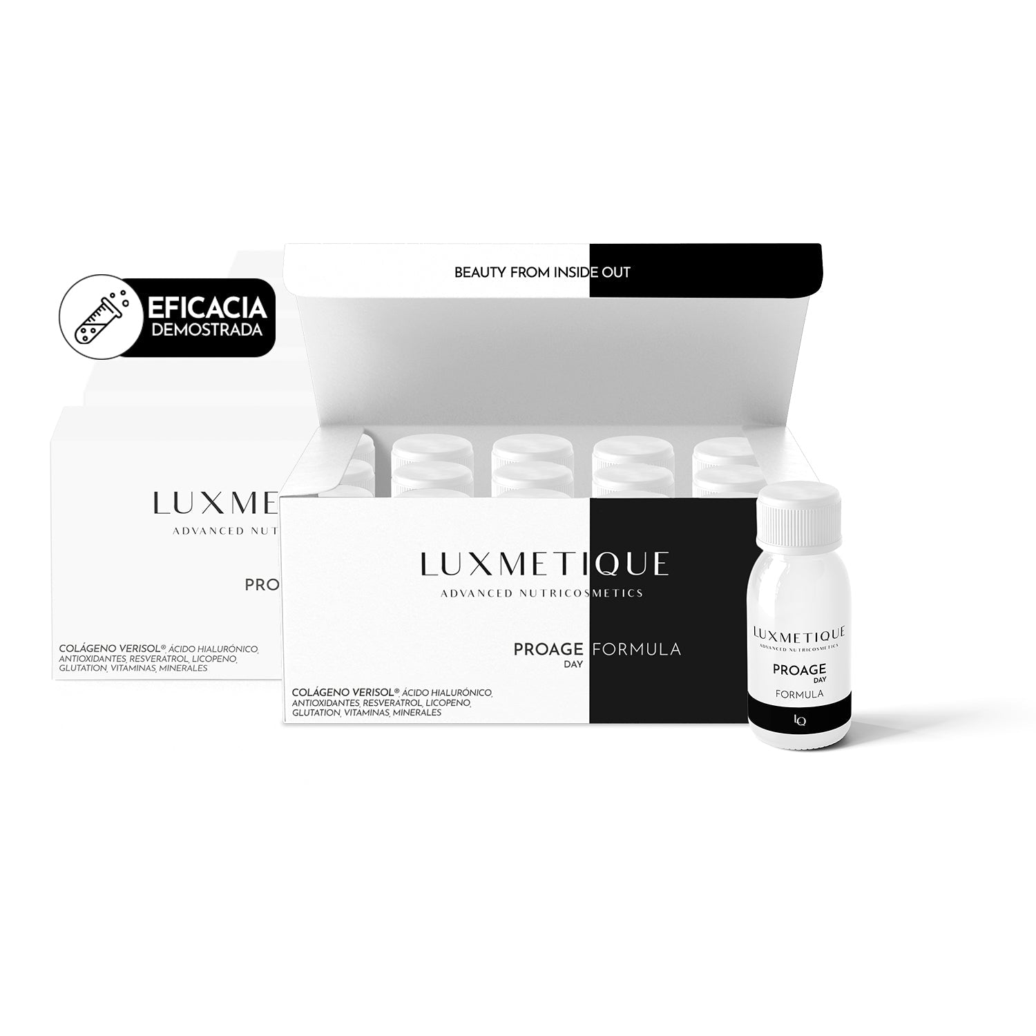 Luxmetique Fórmula Proage 30ml 15 Âmpolas - Farmácia Garcia