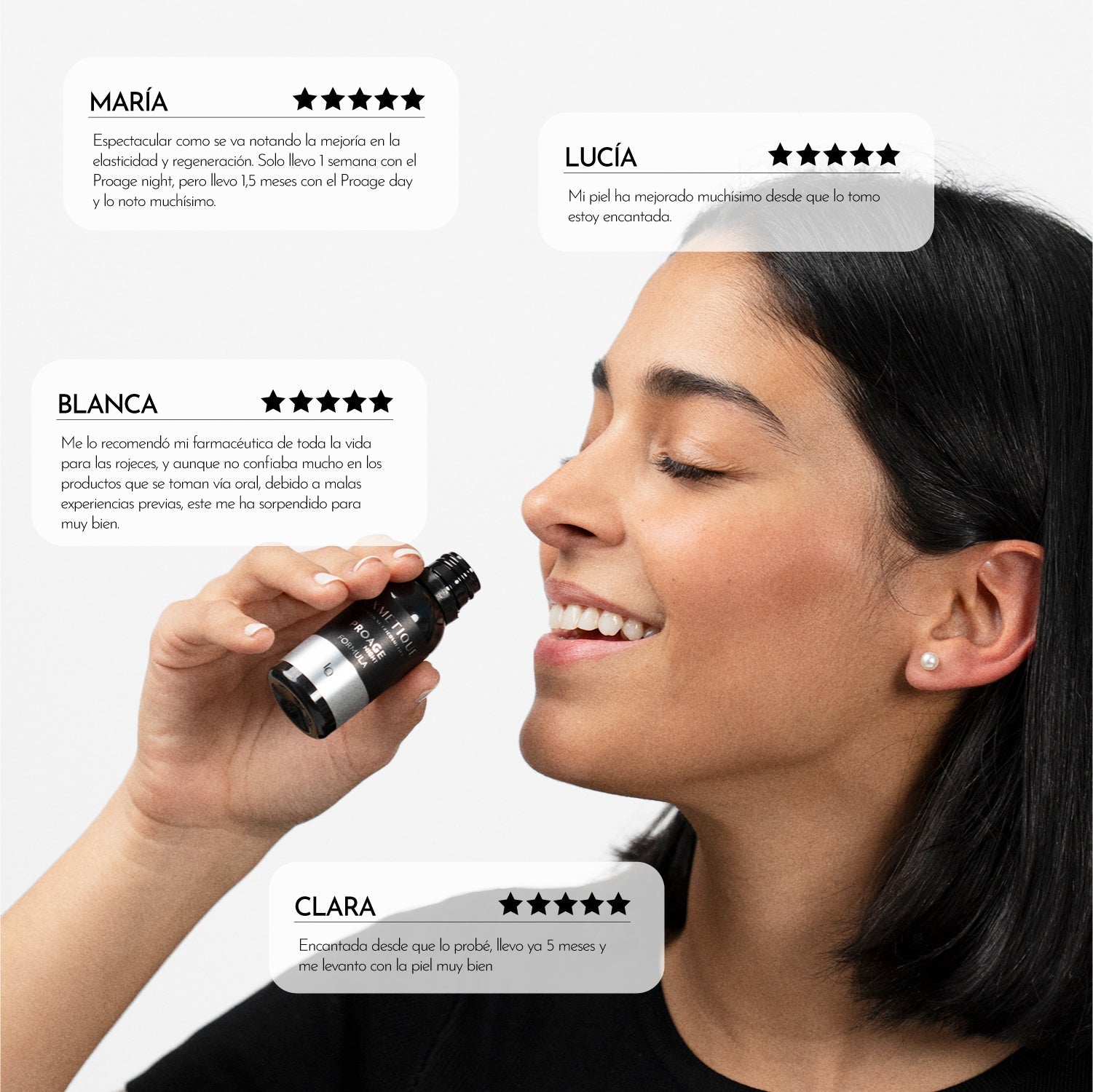 Luxmetique ProAge 4R Night Formula 30ml 15 Âmpolas - Farmácia Garcia