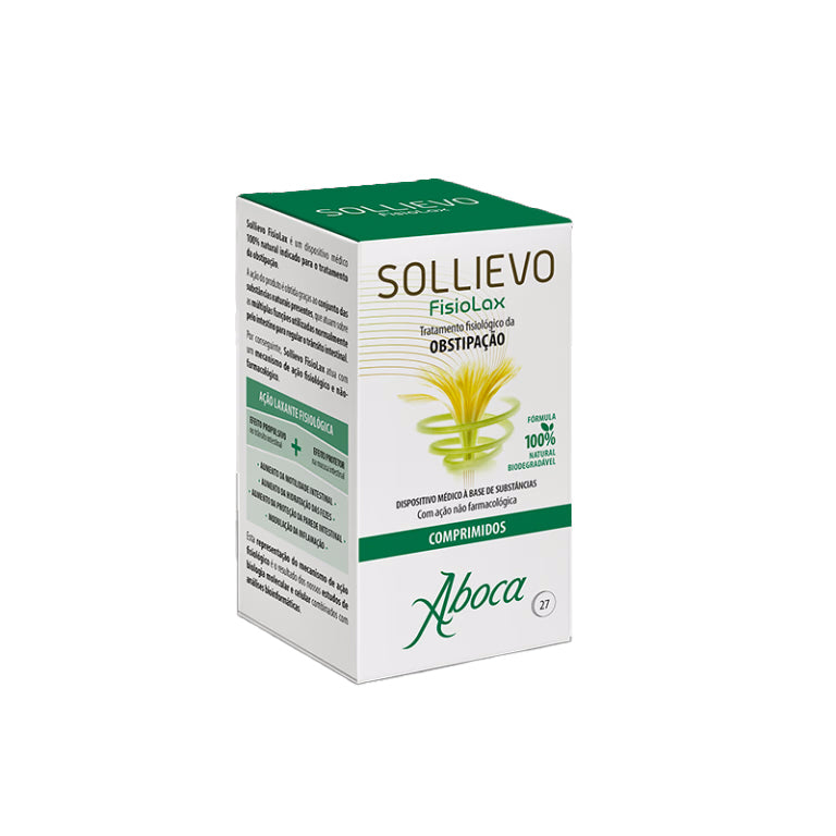 Sollievo Fisiolax Obstipação 27 Comprimidos - Farmácia Garcia