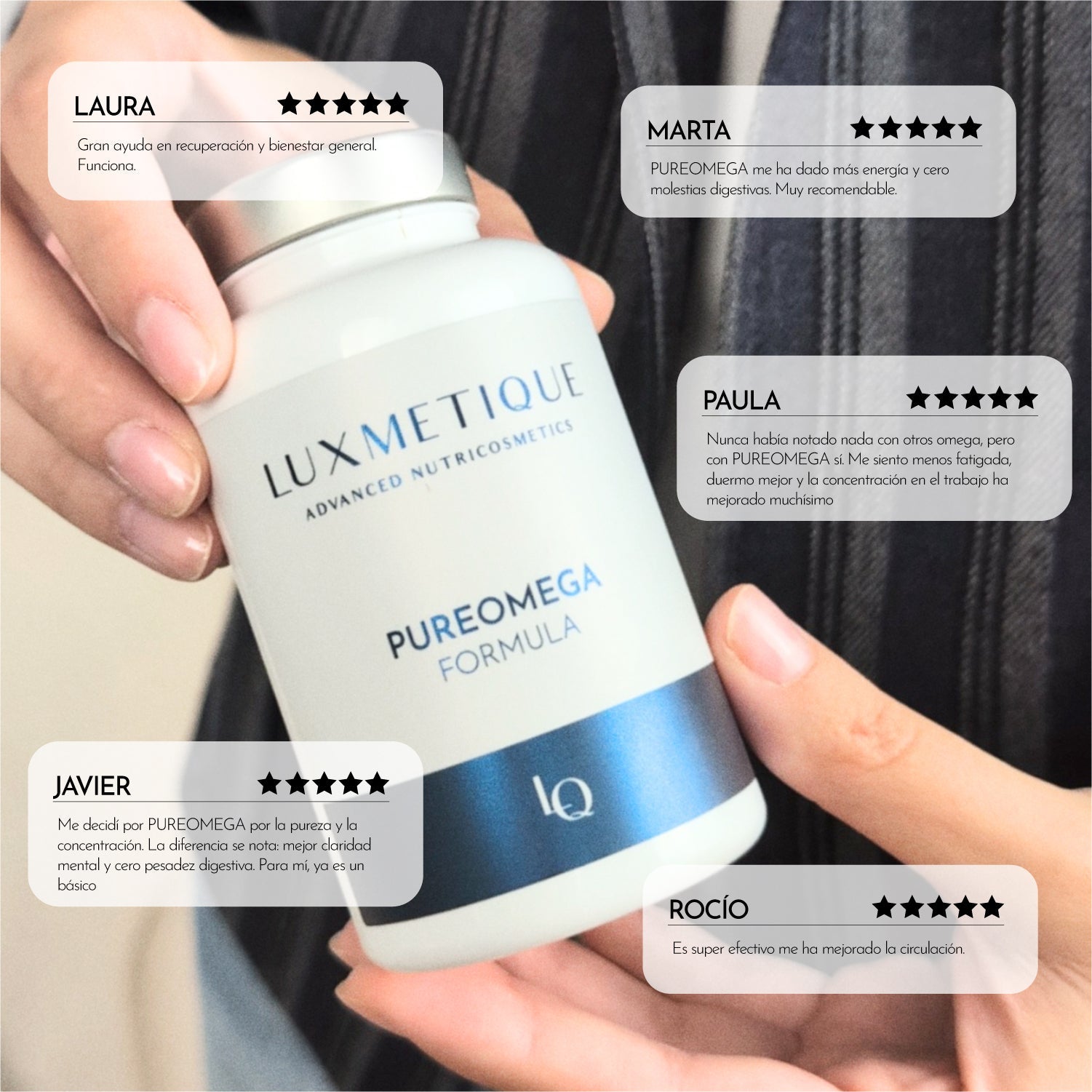 Luxmetique PureOmega Formula 60 Cápsulas - Farmácia Garcia