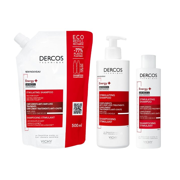 Dercos Estimulante Champô Eco Pack 500ml - Farmácia Garcia