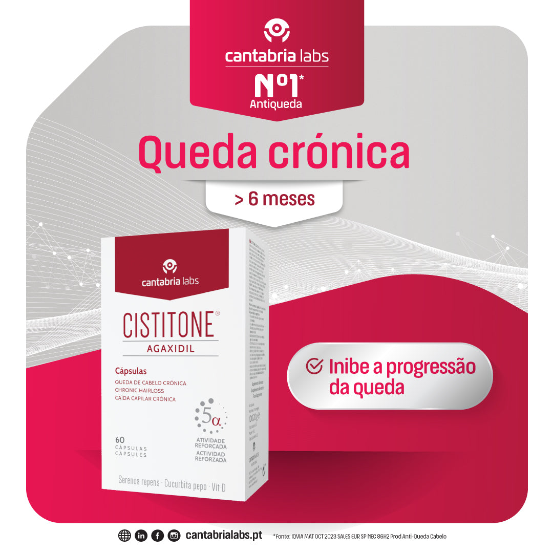 Cistitone Agaxidil 60 cápsulas - Farmácia Garcia