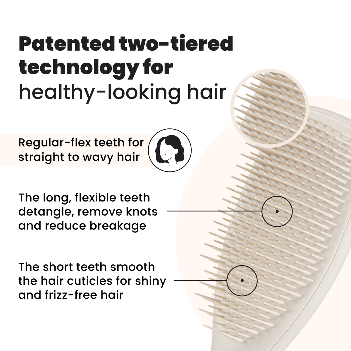 Tangle Teezer Escova The Ultimate Detangler Matte Gray - Farmácia Garcia