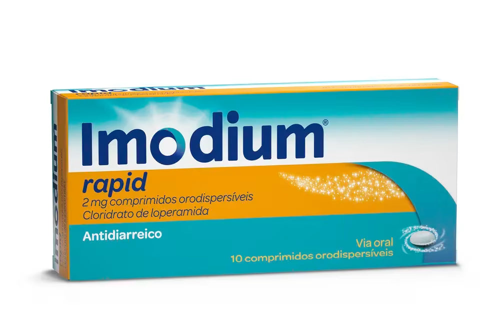 Imodium Rapid 10 Comprimidos Orodispersivel 2mg