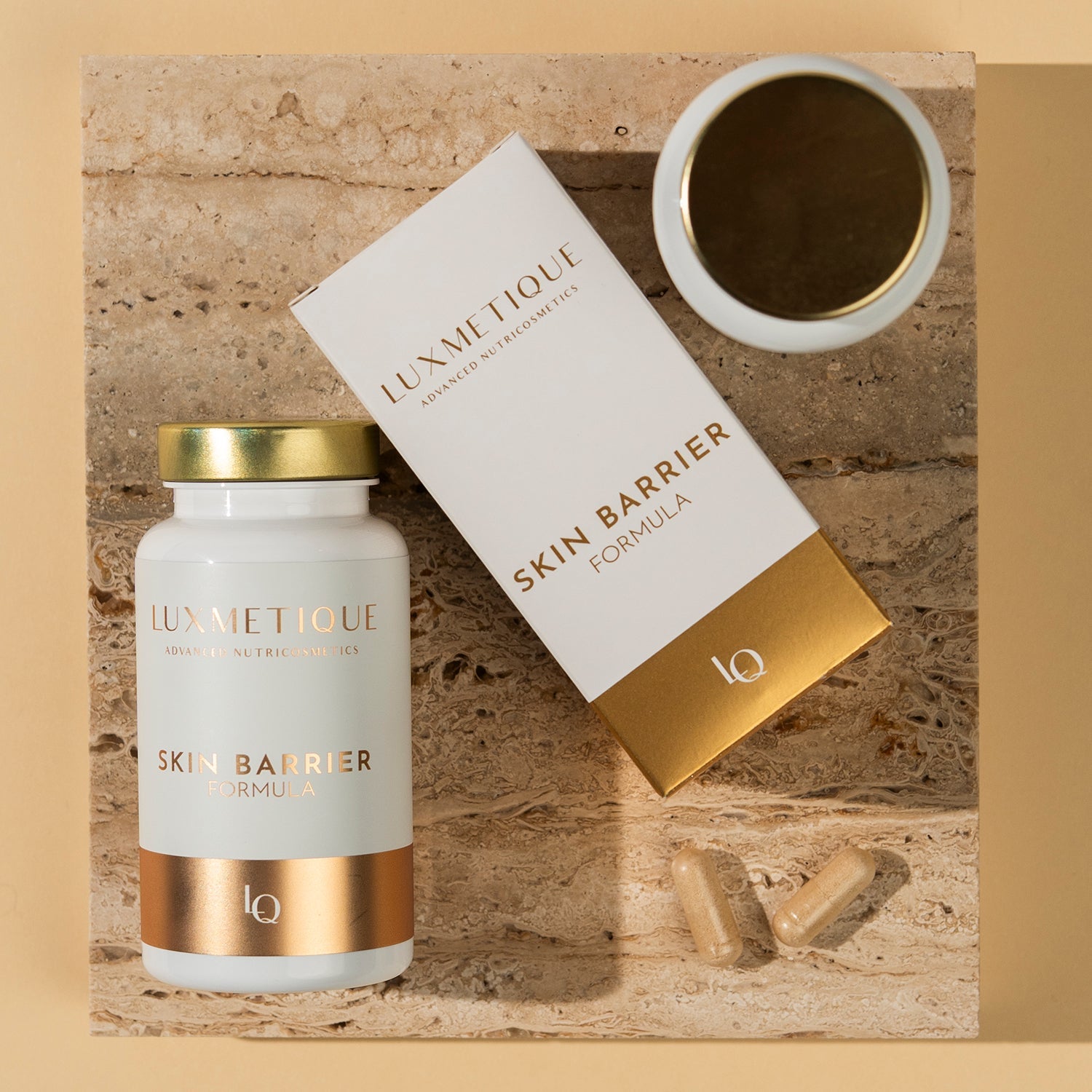 Luxmetique Fórmula Skin Barrier 60 Cápsulas - Farmácia Garcia