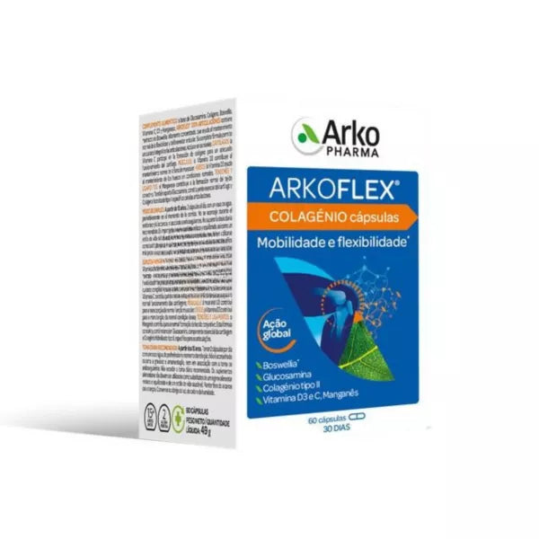 Arkoflex Colagénio 60 Cápsulas - Farmácia Garcia