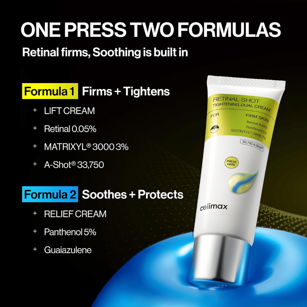 Celimax The Vita-A Retinal Shot Tightening Dual Cream 50ml - Farmácia Garcia