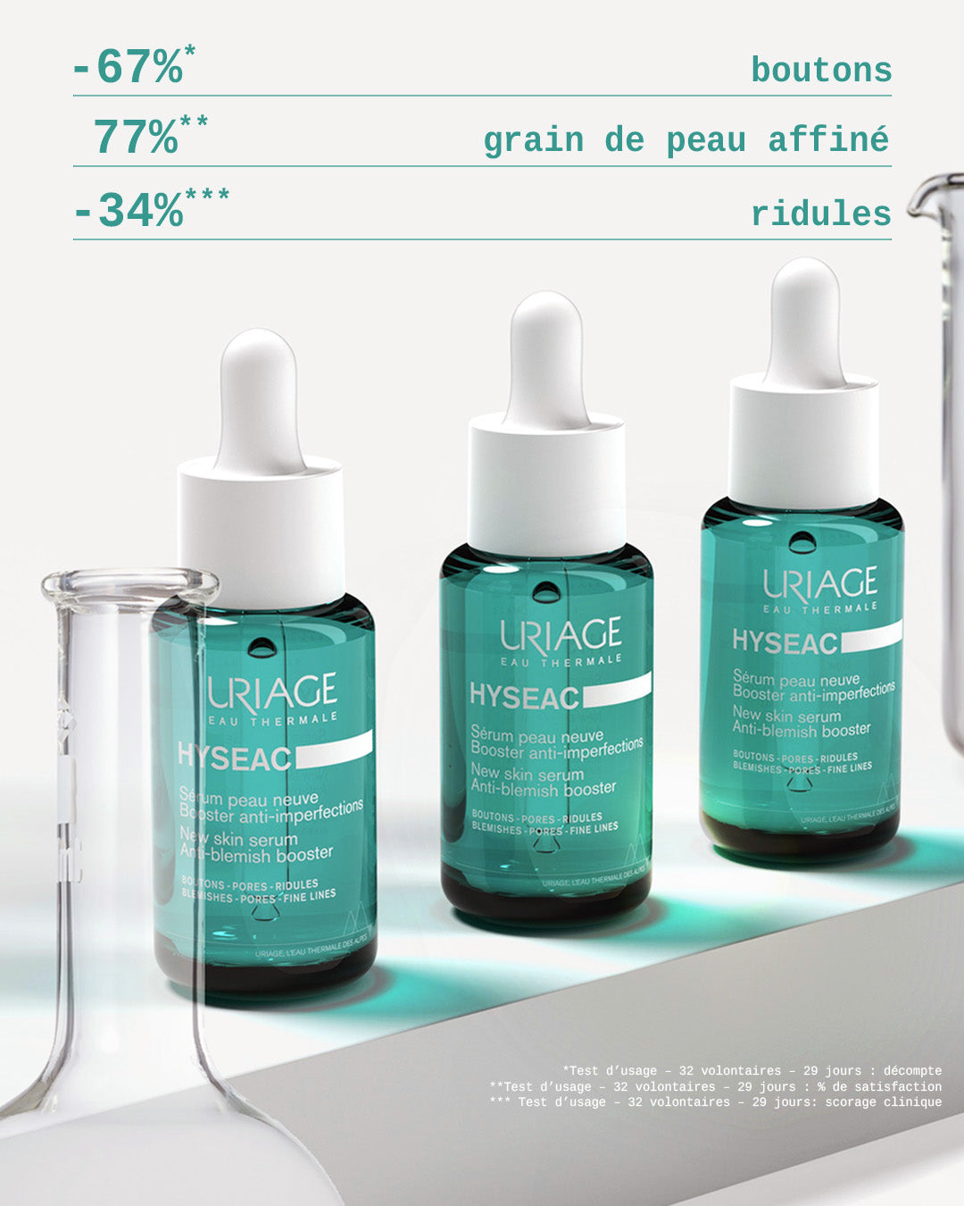 Uriage Hyséac Serúm Boost Anti-Imperfeições 30ml - Farmácia Garcia