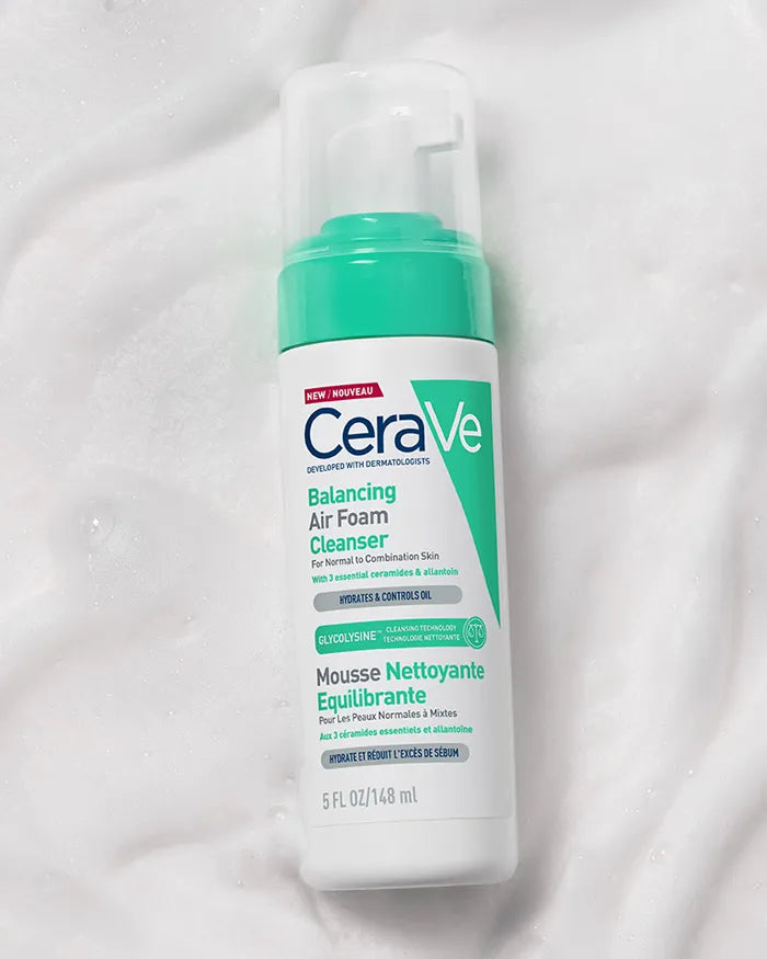 Cerave Air Foam Limpeza Reequilibrante 148ml - Farmácia Garcia