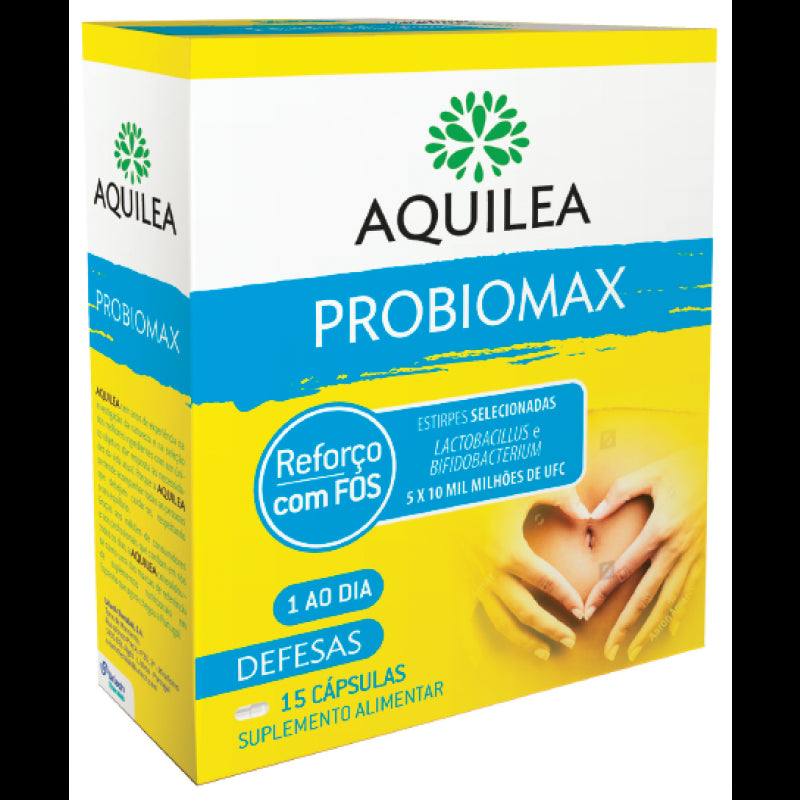 Aquilea Probiomax 15 Cápsulas - Farmácia Garcia