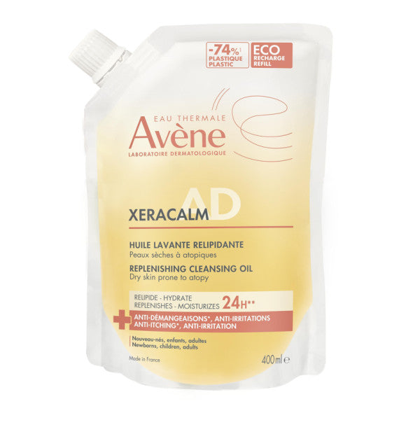 Avene Xeracalm A.D Óleo Limpeza Recarga 400ml - Farmácia Garcia