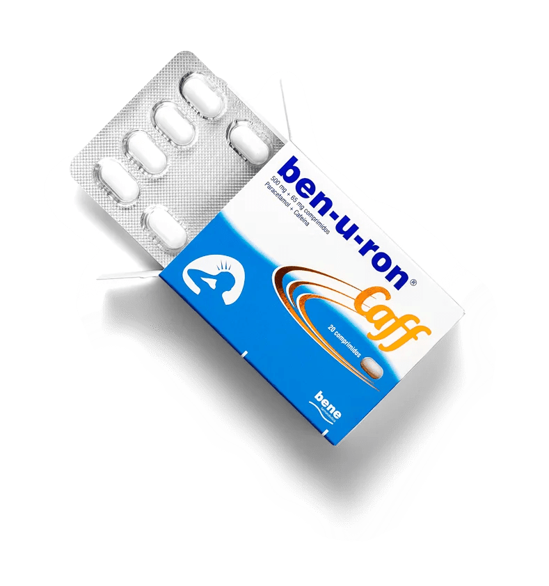 Ben-u-ron Caff 500/65mg 20 Comprimidos