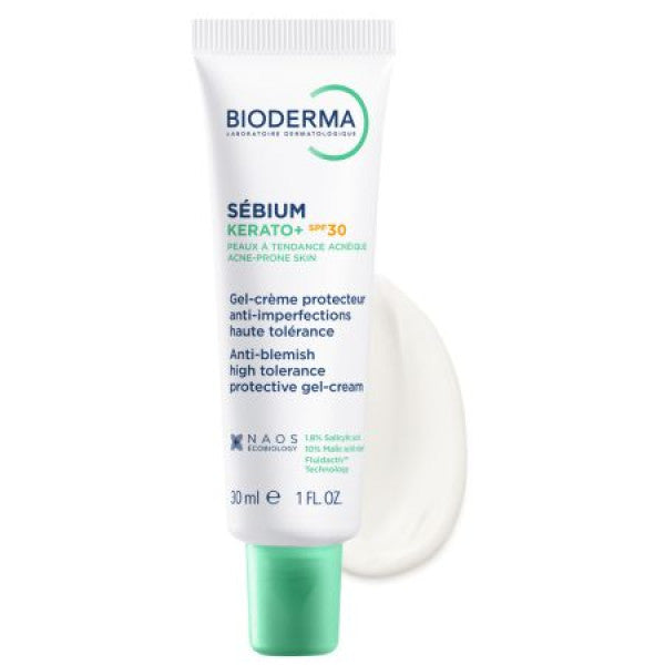 Bioderma Sebium Kerato+ Gel Creme SPF30 30ml - Farmácia Garcia
