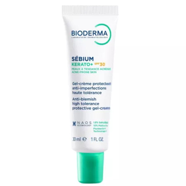 Bioderma Sebium Kerato+ Gel Creme SPF30 30ml - Farmácia Garcia