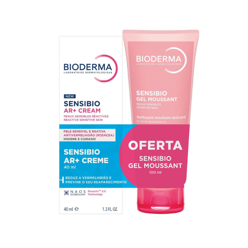 Bioderma Sensibio AR Oferta Gel Moussant 100ml - Farmácia Garcia