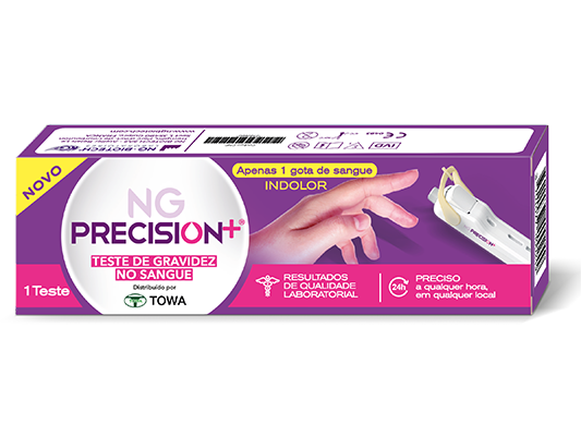 NG Precision+ Teste Gravidez Sangue - Farmácia Garcia
