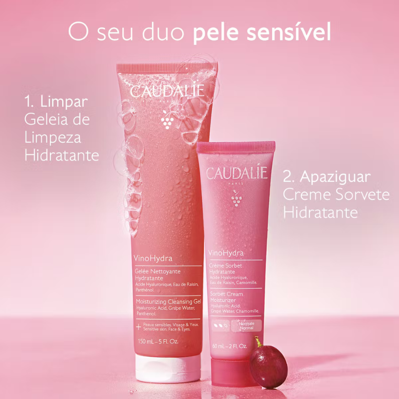 Caudalie VinoHydra Geleia de Limpeza Hidratante 150ml - Farmácia Garcia