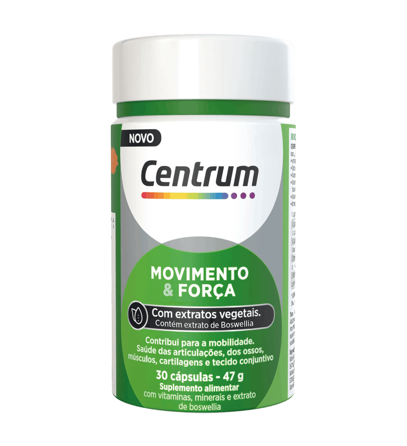 Centrum Movimento & Força 30 Cápsulas - Farmácia Garcia
