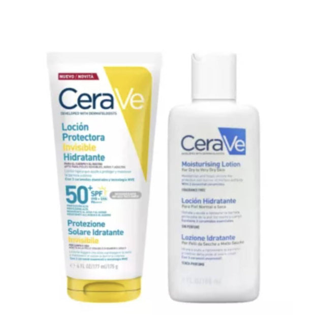 Cerave Loção Protect SPF50+ 75ml + Oferta Loção Hidratante 88ml - Farmácia Garcia