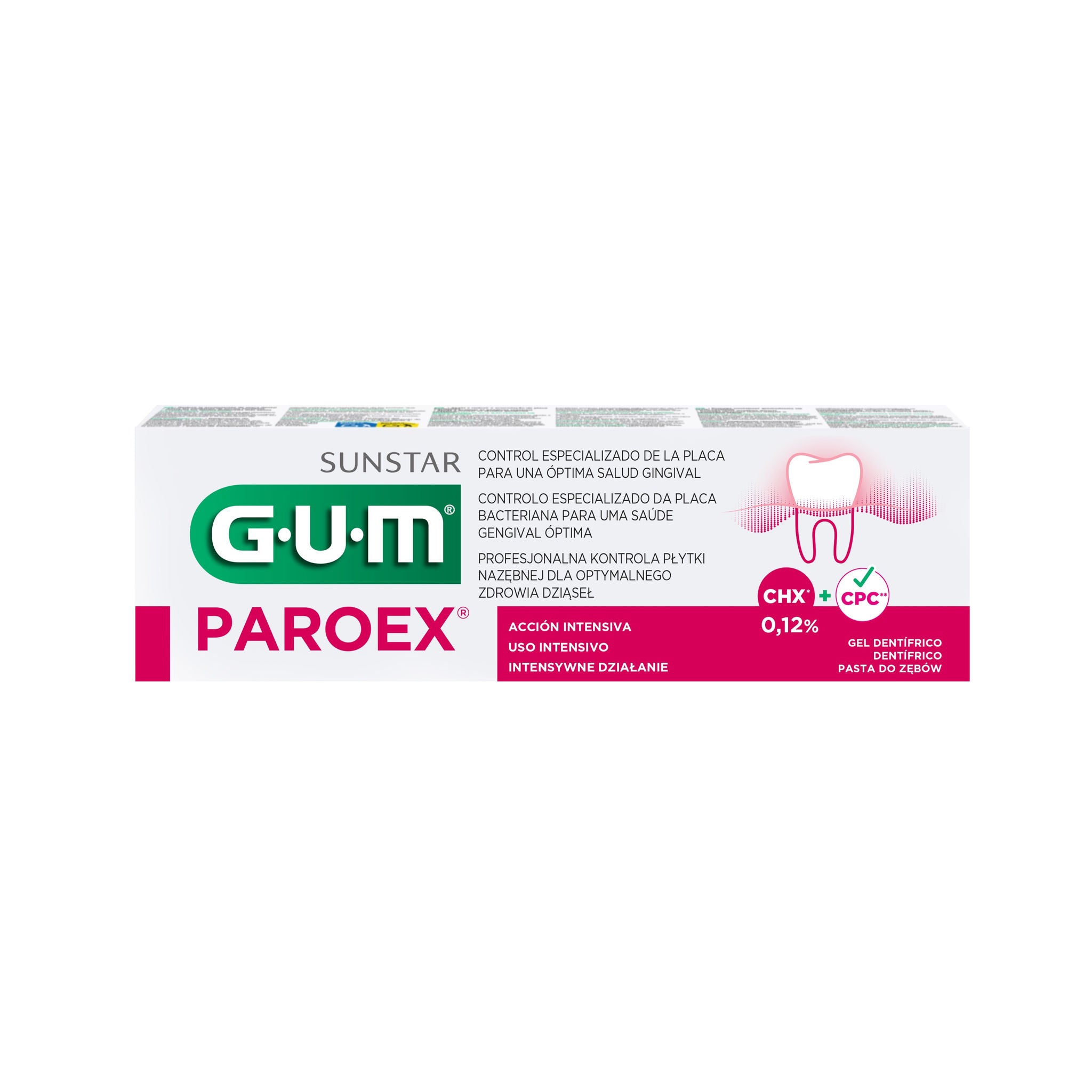 GUM Paroex Gel Dentrífico 75ml - Farmácia Garcia