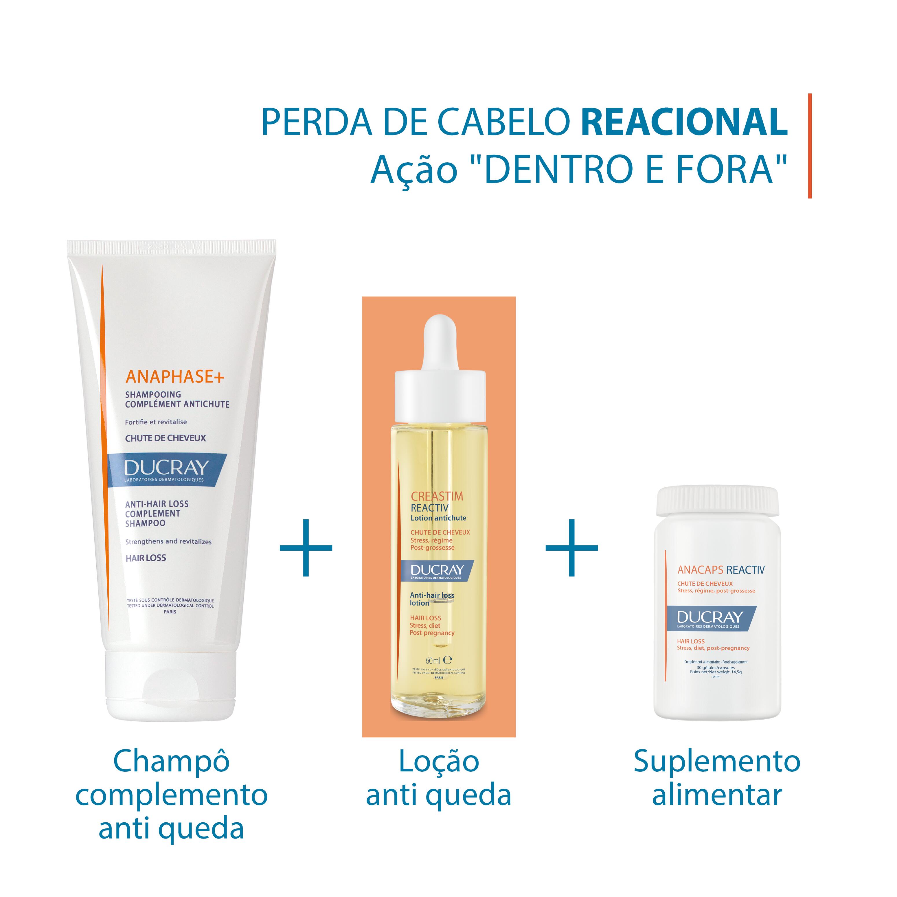 Ducray Anacaps Reactiv 30 Cápsulas - Farmácia Garcia