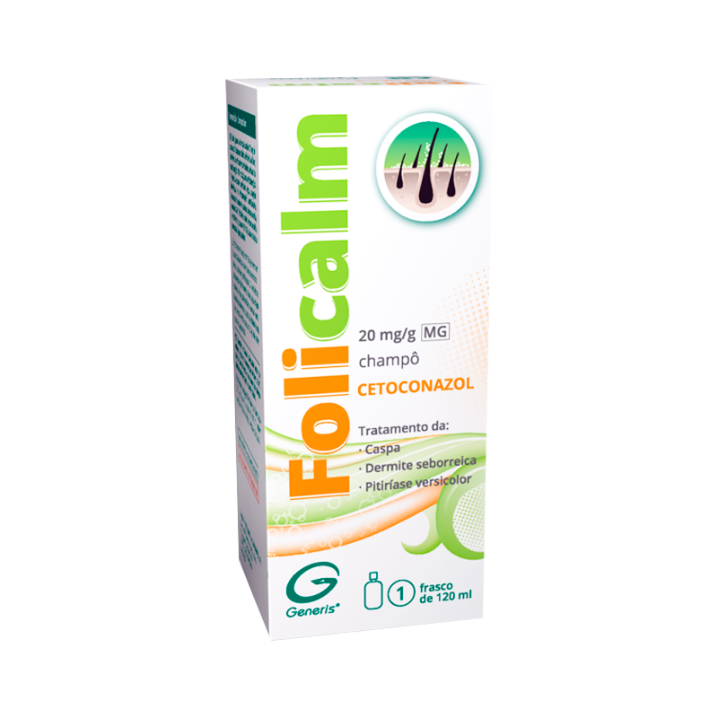 Folicalm 20mg/g Champô 120ml