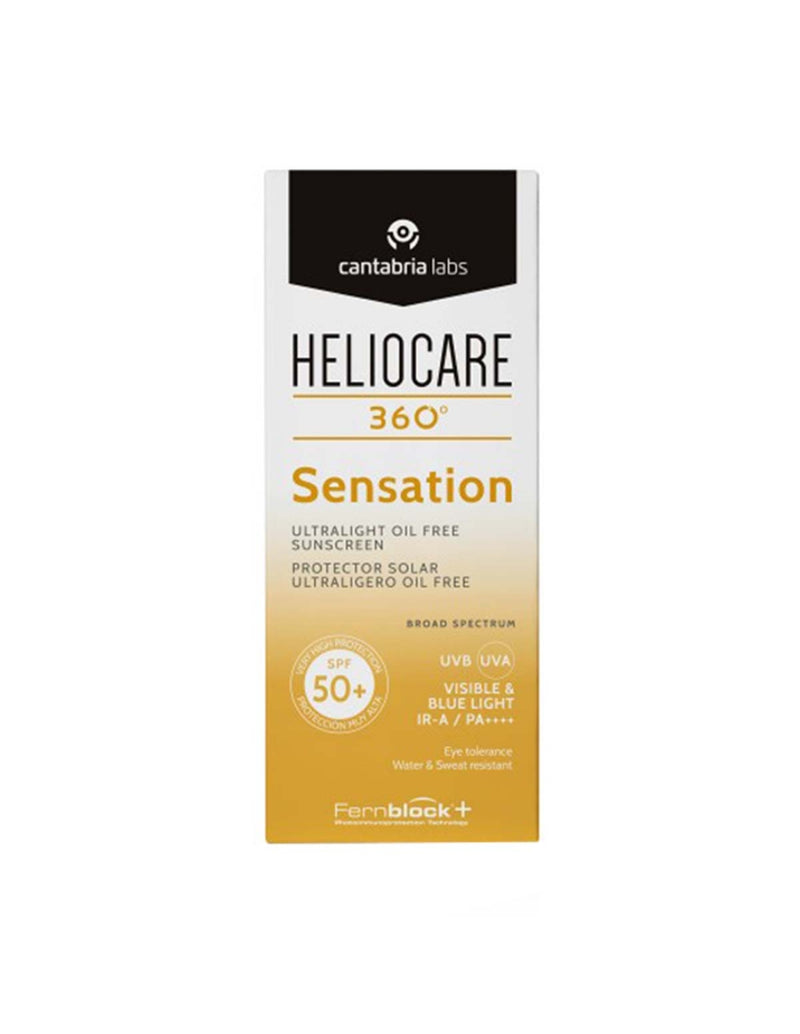 Heliocare 360 Sensation Fluid SPF50+ 50ml - Farmácia Garcia