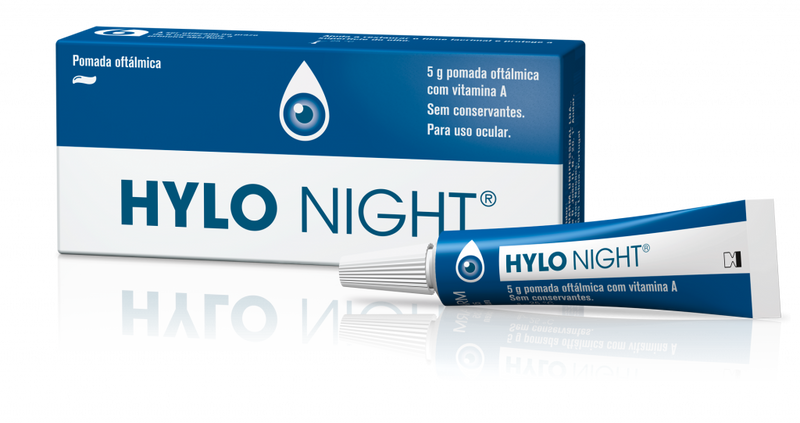 Hylo Night Pomada Oftálmica 5g - Farmácia Garcia