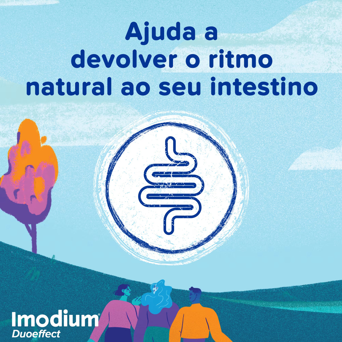 Imodium Duoeffect 12 Comprimidos 2mg+125mg
