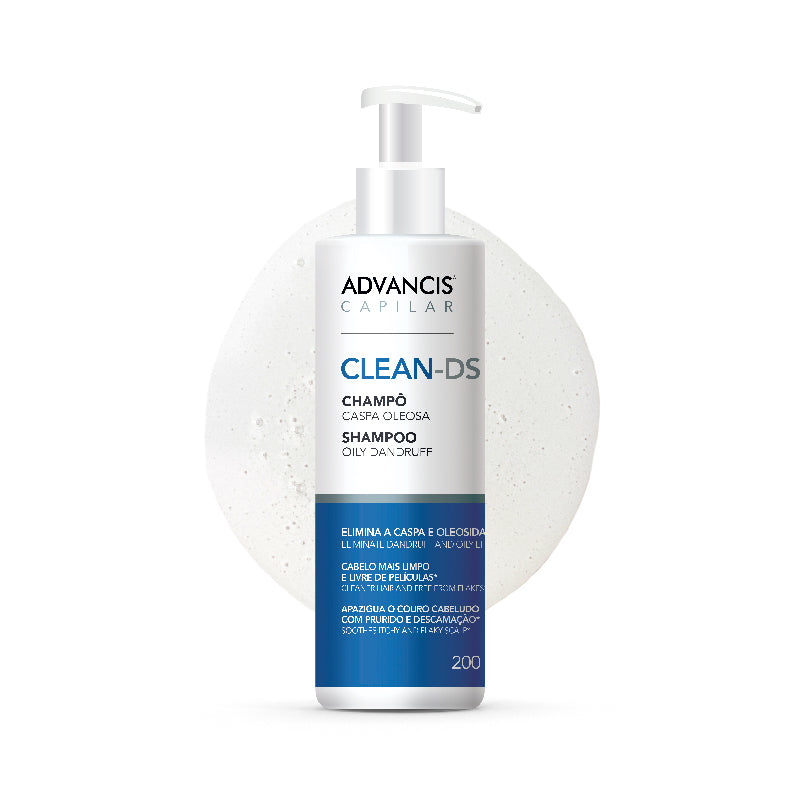 Advancis Capilar Clean-DS Champô 200ml - Farmácia Garcia